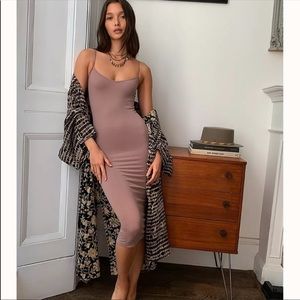 Free People seamless slip dress